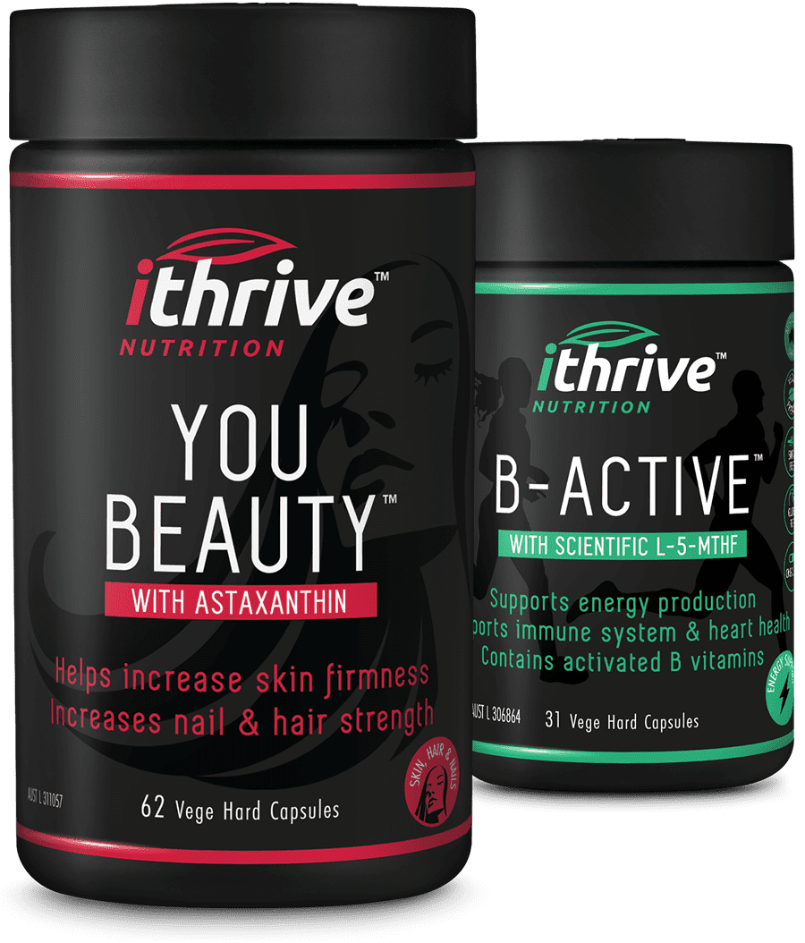 You Beauty and B Active bottles