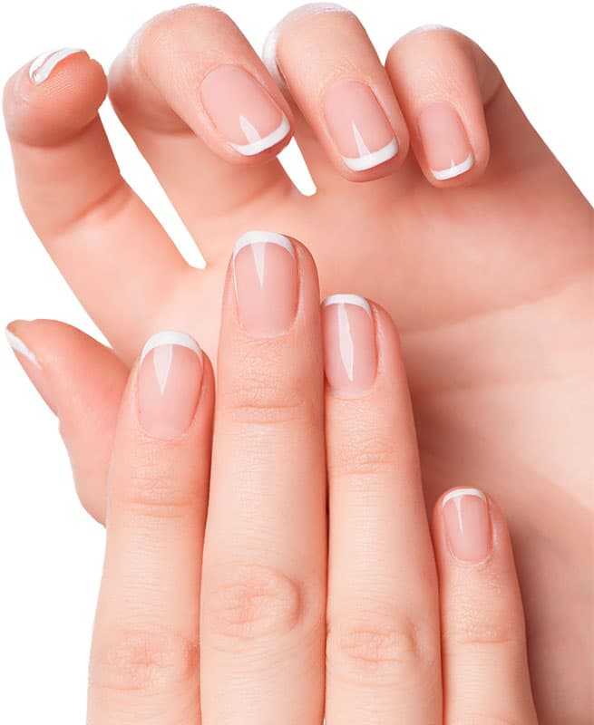 beautiful strong nails using astaxanthin
